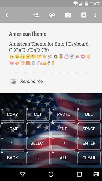 Image 1 for American Emoji Keyboard T…