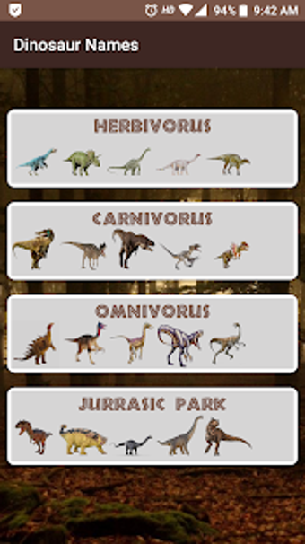 Image 0 for Dinosaur Names