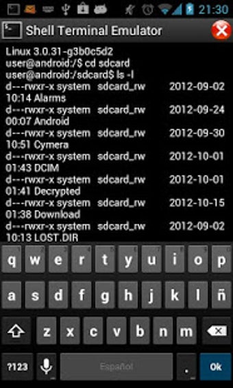 Imagen 1 para Shell Terminal Emulator