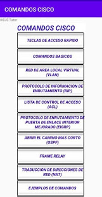 Imagen 0 para COMANDOS CISCO