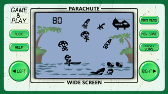 Imagen 1 para PARACHUTE 80s Arcade Game…