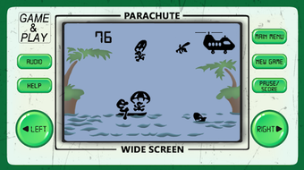 Imagen 2 para PARACHUTE 80s Arcade Game…