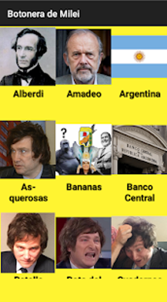 Imagen 0 para Botonera de Milei