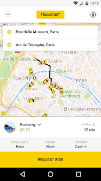 Image 1 for Taxi App - Material UI Te…