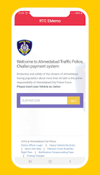 Imagen 1 para Gujarat Traffic e-Challan…