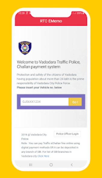 Image 0 for Gujarat Traffic e-Challan…