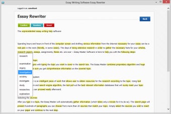 Image 0 for Essay Rewriter