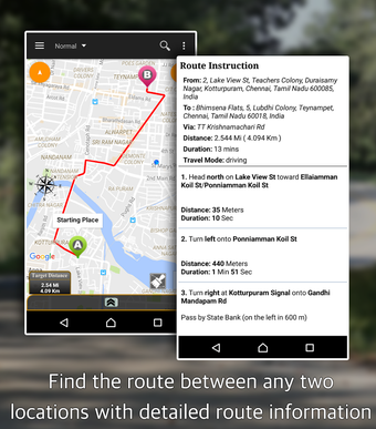Imagen 7 para Driving Route Finder