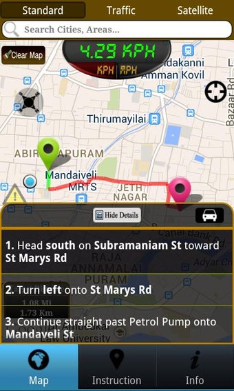 Imagen 5 para Driving Route Finder