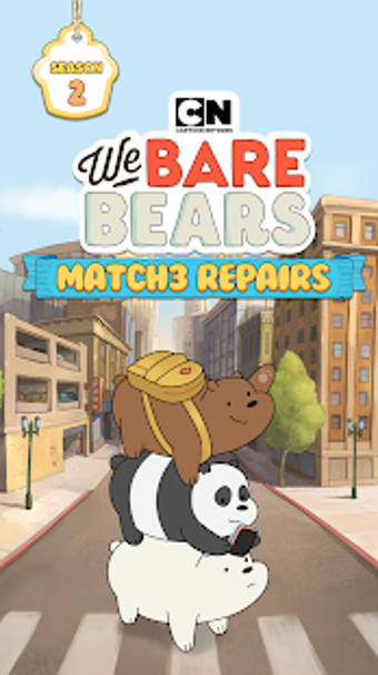 Image 2 for We Bare Bears: Match3 Rep…