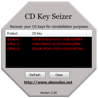 Image 0 for CD Key Seizer