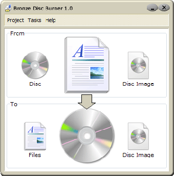 Image 0 for Bronze Disc Burner