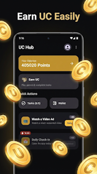 Image 0 for UC Hub  Earn Rewards