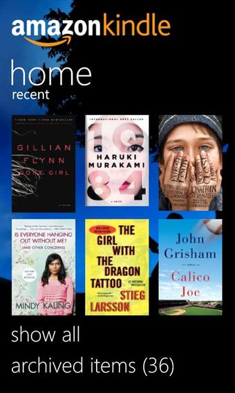 Image 0 for Amazon Kindle for Windows…