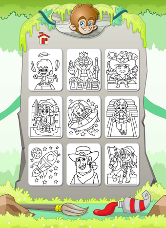 Imagen 2 para Painting and drawing game