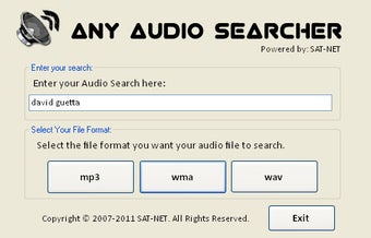 Image 1 for Any Audio Searcher