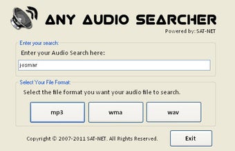 Image 0 for Any Audio Searcher