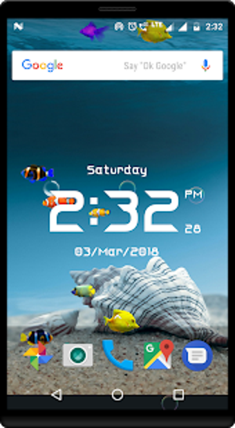 Imagen 1 para Aquarium live wallpaper w…