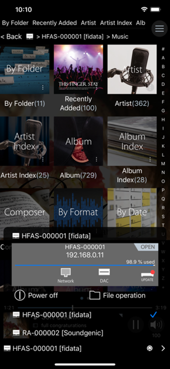 Image 0 for fidata Music App