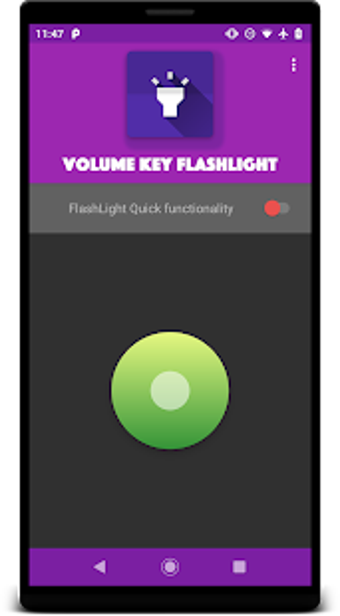 Imagen 1 para Flashlight Quick : Volume…