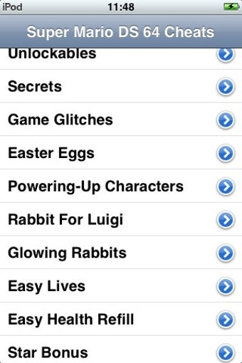 Image 0 for Cheats for Super Mario 64…
