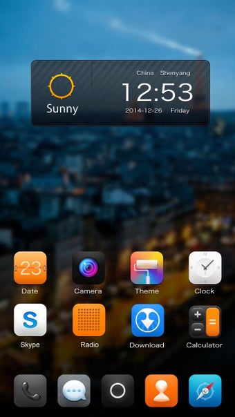 Imagen 1 para Clean GO Launcher Theme
