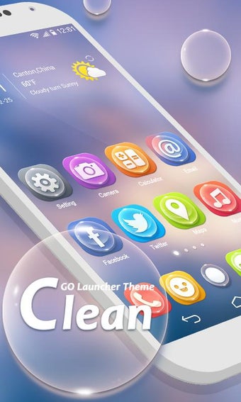 Imagen 3 para Clean GO Launcher Theme