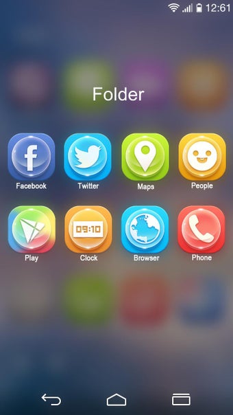 Imagen 0 para Clean GO Launcher Theme