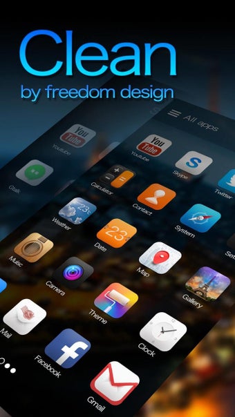 Imagen 5 para Clean GO Launcher Theme