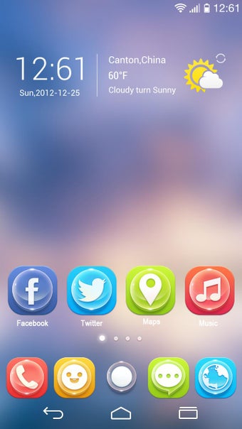 Imagen 2 para Clean GO Launcher Theme