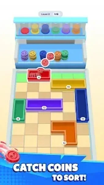 Imagen 0 para Coin Catch: Color Block O…