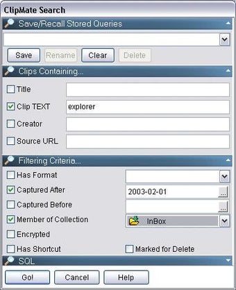 Imagen 0 para ClipMate Clipboard Extend…