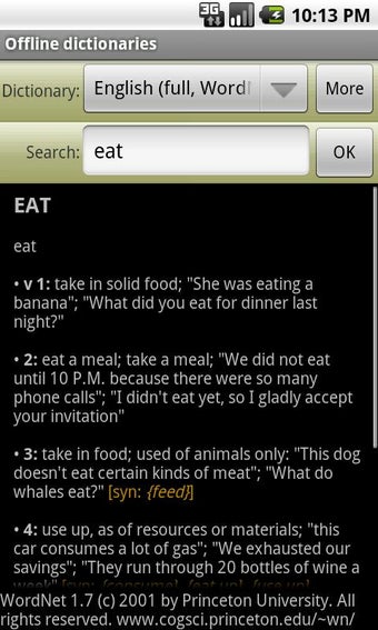 Image 2 for Offline dictionaries
