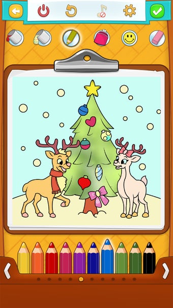 Image 3 for Christmas Coloring Pages …
