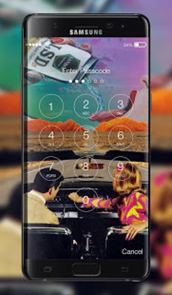 Image 1 for Acid Trippy Lock Screen