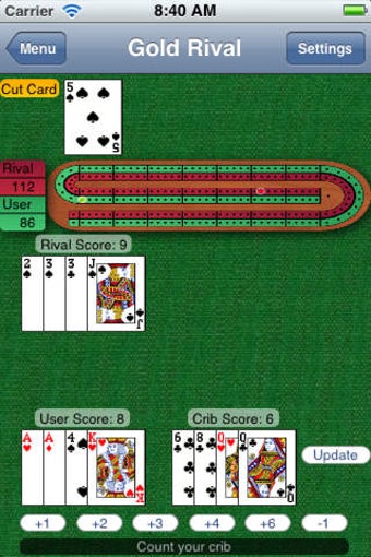 Image 0 for BTO Cribbage