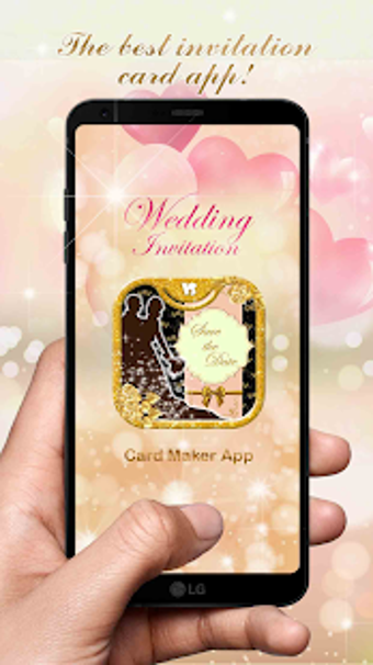 Imagen 3 para Wedding Invitation Card M…