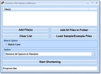 Image 0 for Shorten File Names Softwa…