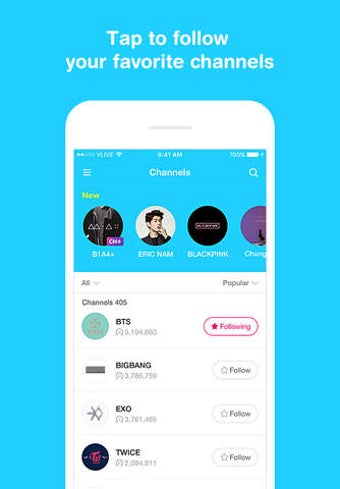 Image 3 for V LIVE - Broadcasting App
