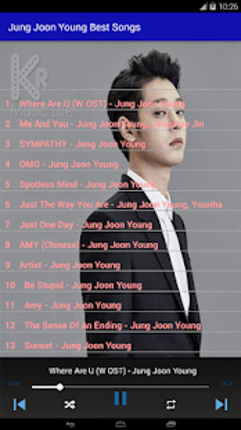 Image 0 for Jung Joon Young Best Song…