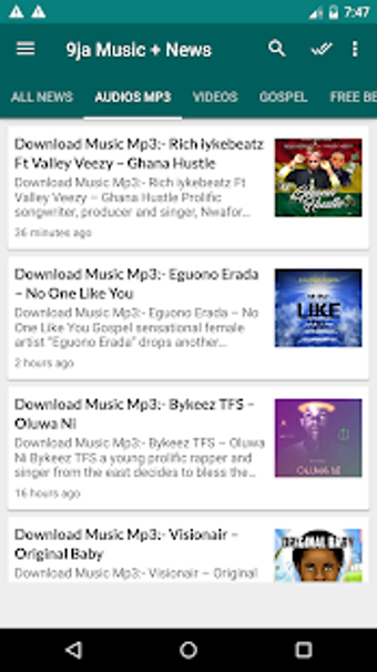 Image 2 for 9ja Music Download - Late…
