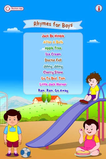 Image 0 for Rhymes For Boys