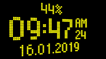 Image 2 for 3D Digital Clock Live Wal…