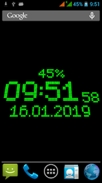 Image 1 for 3D Digital Clock Live Wal…