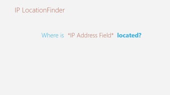 Image 1 for IP LocationFinder for Win…