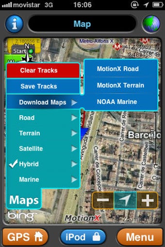 Image 0 for MotionX GPS Lite for iPho…