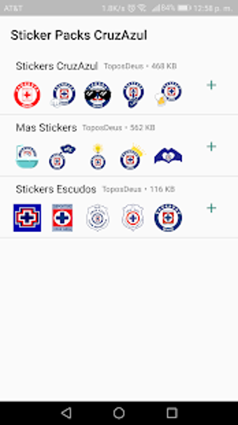 Image 3 for Stickers Cruz Azul