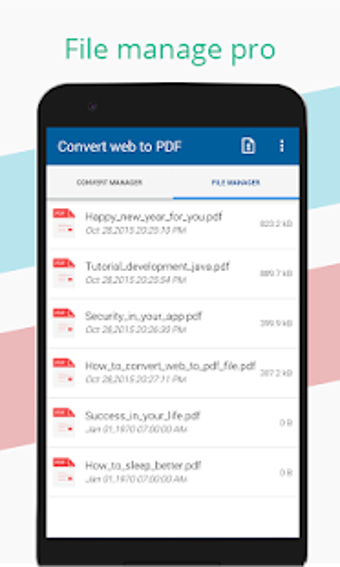 Image 0 for Convert web to PDF