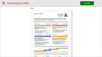 Image 1 for Resume Templates for Wind…
