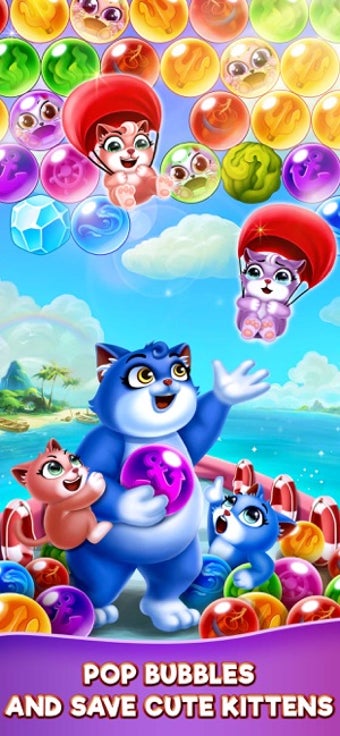 Imagen 0 para Cat Pop Island: Bubble Sh…